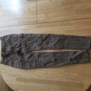 Abercrombie Khaki Cargo Pants size 00 W24
